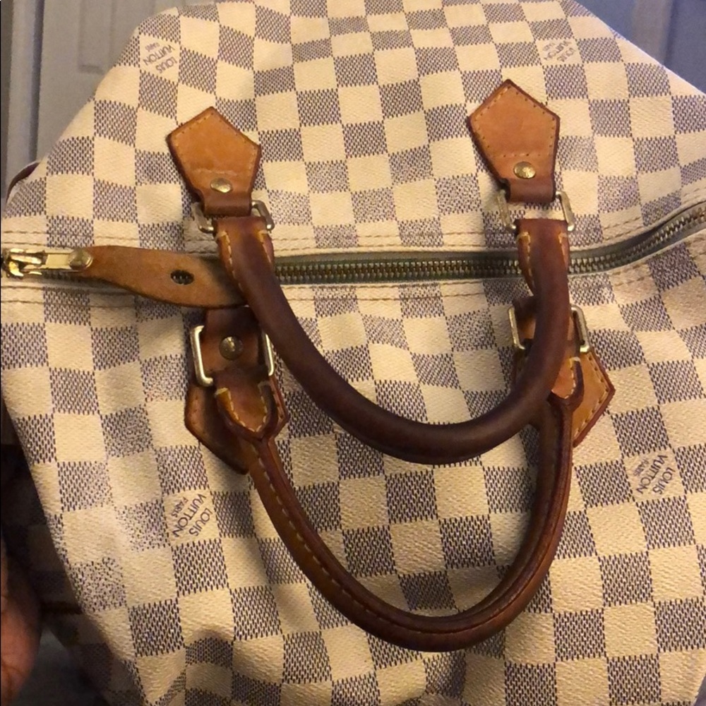 Louis Vuitton Speedy 30 Damier Azur Canvas